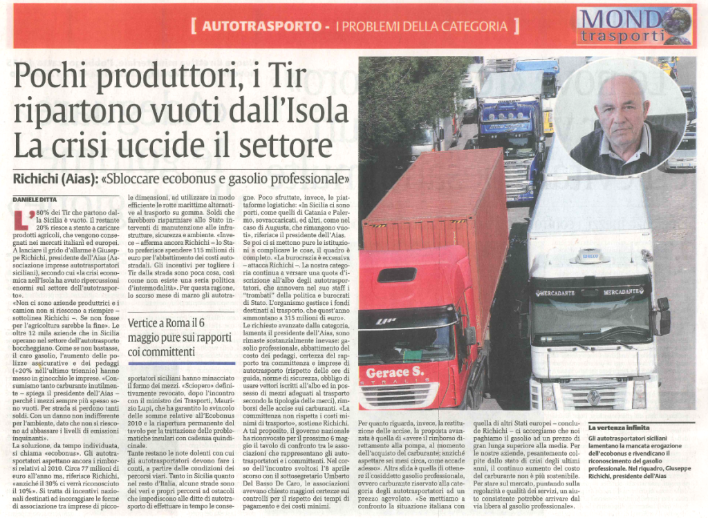 La Sicilia 26.04